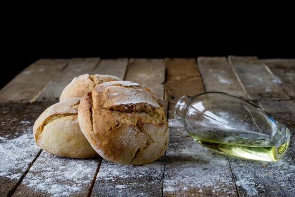 Fresh Bread Old Bakery — Stock Photo, Image