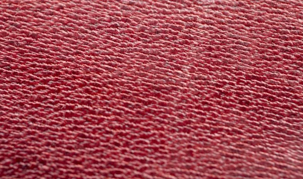 Macro Pattern Expensive Red Leather — Stock Photo, Image