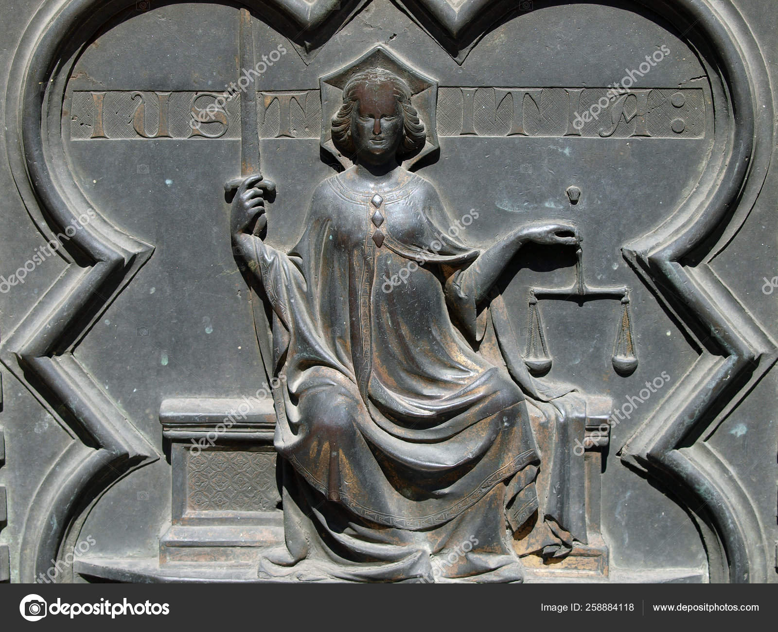 Florence Baptistery South Portal Andrea Pisano 1336