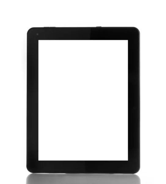 Tablet Digital Aislado Sobre Fondo Blanco Con Espacio Para Texto —  Fotos de Stock