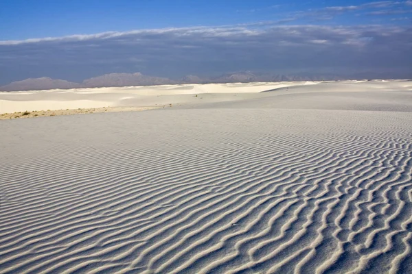 白色的沙丘上国家纪念碑 新墨西哥州 — 图库照片