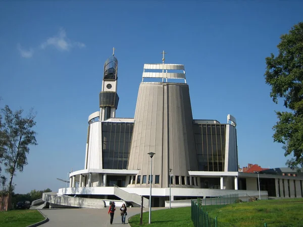 Katolikus Szentély Lagiewniki Lengyelország — Stock Fotó