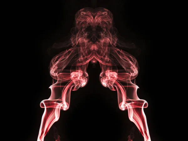 Αφηρημένο Φόντο Πολύχρωμο Καπνό Του Joss Ραβδί — Φωτογραφία Αρχείου