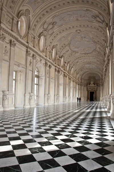 Veduta Della Galleria Diana Palazzo Reale Venaria Vicino Torino Piemonte — Foto Stock