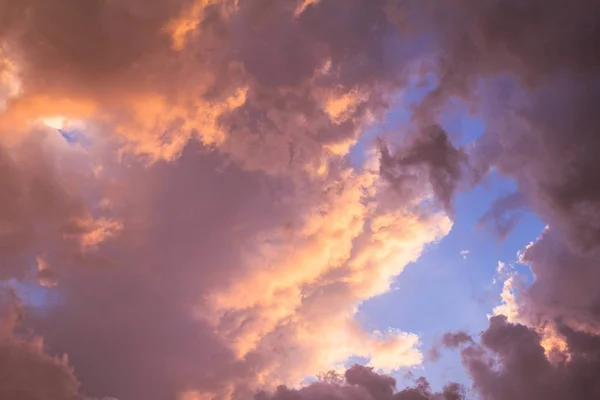 Cielo Con Nubes Sol —  Fotos de Stock