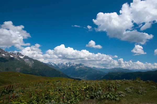 Příroda Cestování Horské Oblasti Svaneti Georgia — Stock fotografie