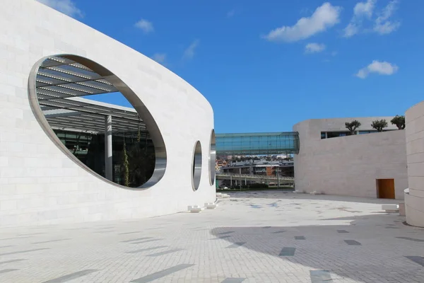 Edificio Fundación Champalimaud Día Soleado Lisboa — Foto de Stock