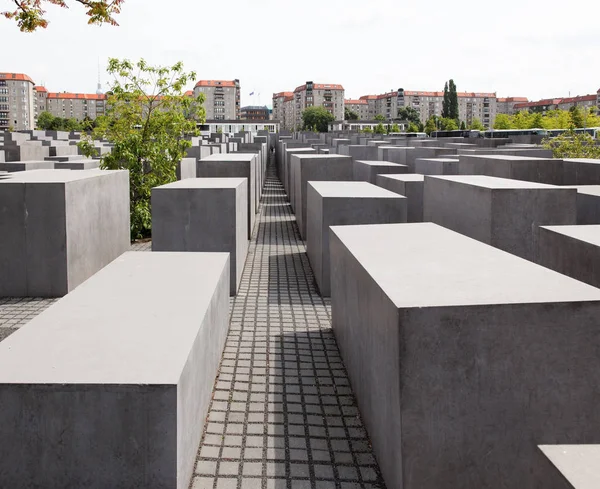 Das Jüdische Denkmal Berlin Mitte Deutschland — Stockfoto