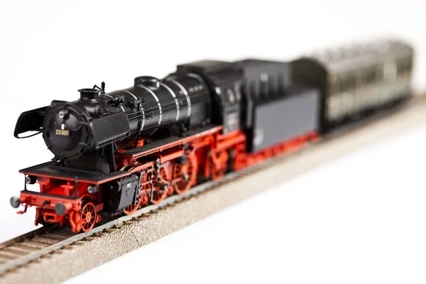 Lokomotive Konzept Buntes Spielzeug Thema — Stockfoto
