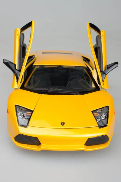 Lamborghini Giocattolo Auto Isolato Sfondo Bianco — Foto Stock