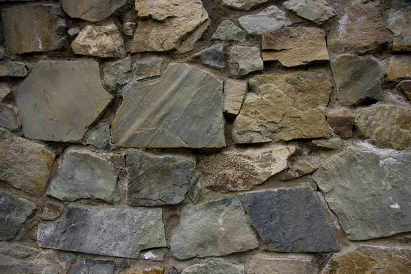 Una Clásica Pared Piedras Estilo Antiguo — Foto de Stock