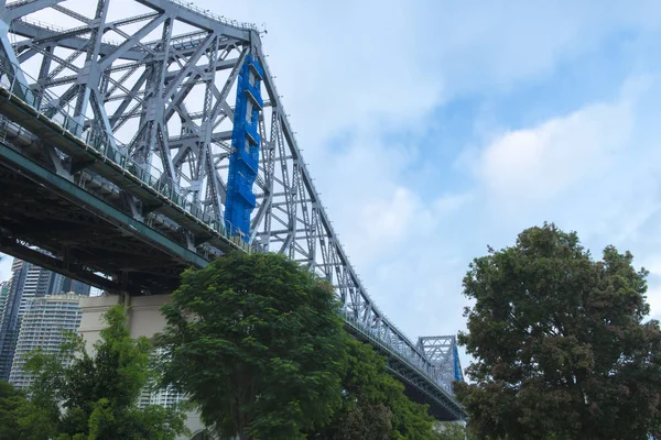 Kultowego Mostu Opowieści Brisbane Queensland Australia — Zdjęcie stockowe