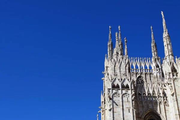 Kostel Katedrály Duomo Milano Milán Itálie — Stock fotografie