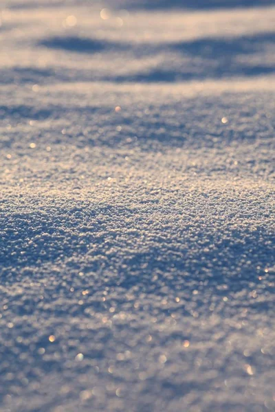 Επιφάνειας Close Χιόνι Χιόνι Και Νιφάδες — Φωτογραφία Αρχείου