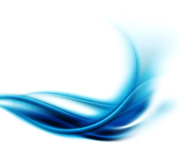 Abstract Modern Blue White Waved Background — Stock Photo, Image
