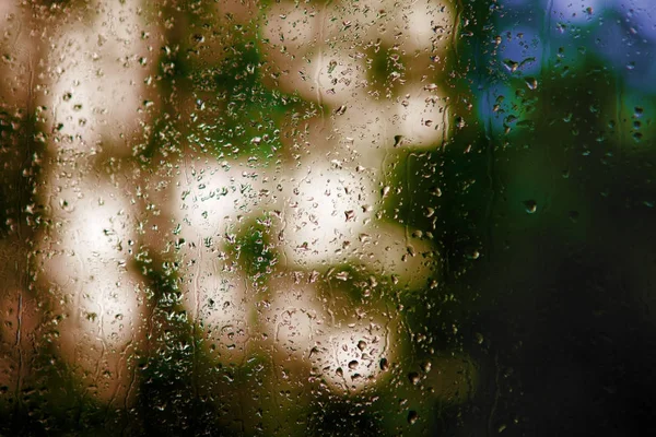 Contexto Gotas Jatos Água Luz Brilhante — Fotografia de Stock