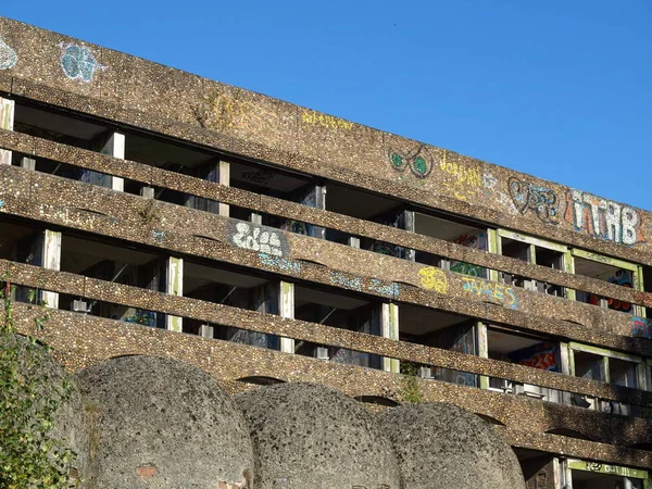 Ruinas Del Seminario San Pedro Icónico Nuevo Edificio Brutalista Cardross — Foto de Stock