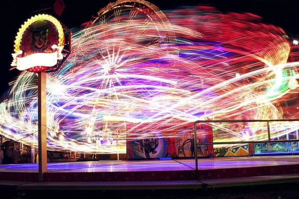 Amusement Park Joyfull Attraction — Stock Photo, Image
