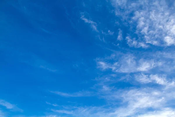 Ver Nuvem Branca Com Fundo Azul Céu — Fotografia de Stock