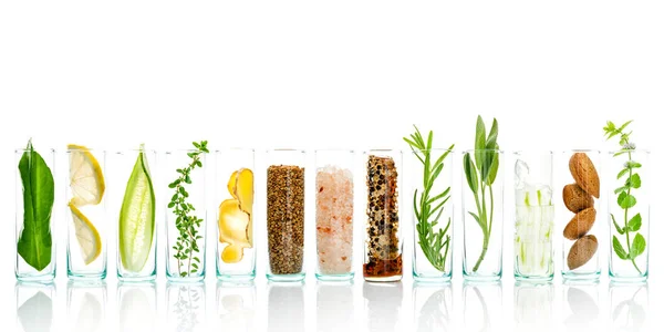 Homemade Skin Care Body Scrubs Natural Ingredients Aloe Vera Lemon — Stock Photo, Image