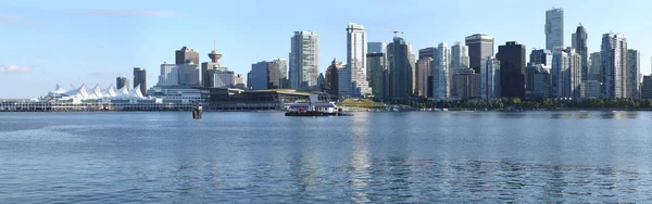 Panorama Horizonte Vancouver Canada Place Waterfront — Fotografia de Stock