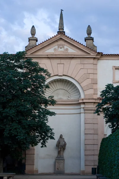 Jardín Wallenstein Praga Ciudad —  Fotos de Stock