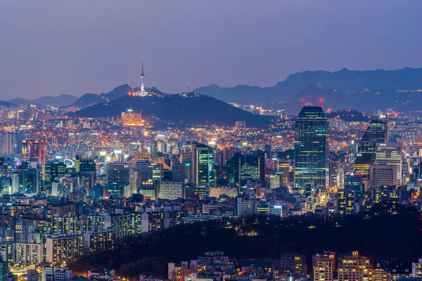 Gangnam City Seúl Corea Del Sur — Foto de Stock