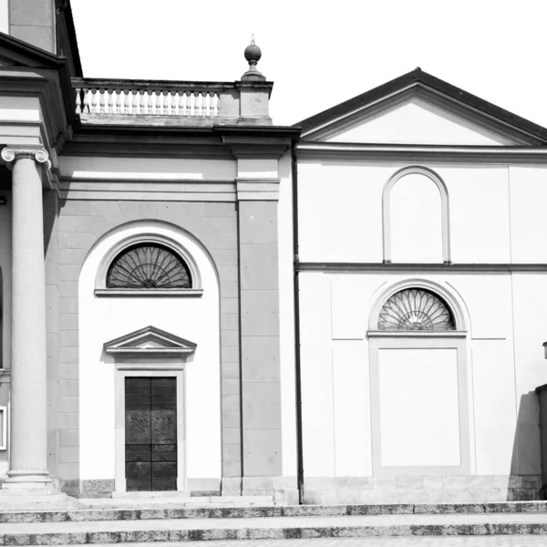 Construcción Arquitectura Antigua Italia Europa Milan Religion Sunlight — Foto de Stock