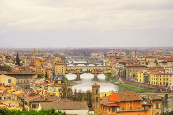 Schilderachtig Uitzicht Het Prachtige Stadsbeeld Van Florence — Stockfoto