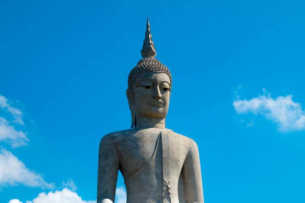 Grande Buda Montanha Manorom Mukdahan Província — Fotografia de Stock