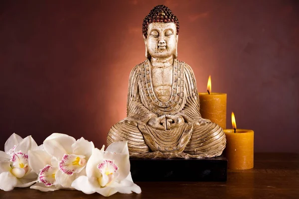 Статуя Будди Медитації — стокове фото
