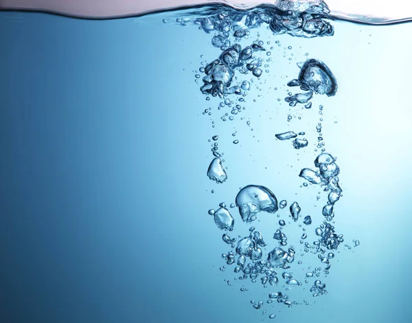 Water Met Luchtbellen — Stockfoto