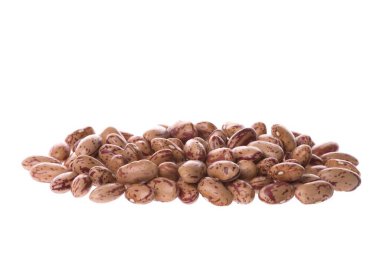 Isolated image of pinto beans. clipart