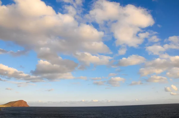 Nubes Sobre Océano Atlántico Tenerife Islas Canarias España — Foto de Stock