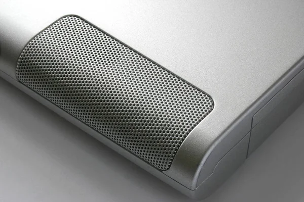 Macro Shot Laptop Speaker — Stock Photo, Image