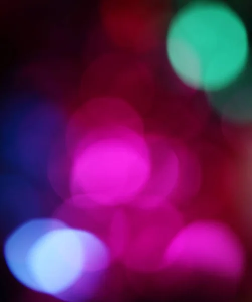 Wazig Patroon Van Kleurrijke Decoratie Lichten — Stockfoto