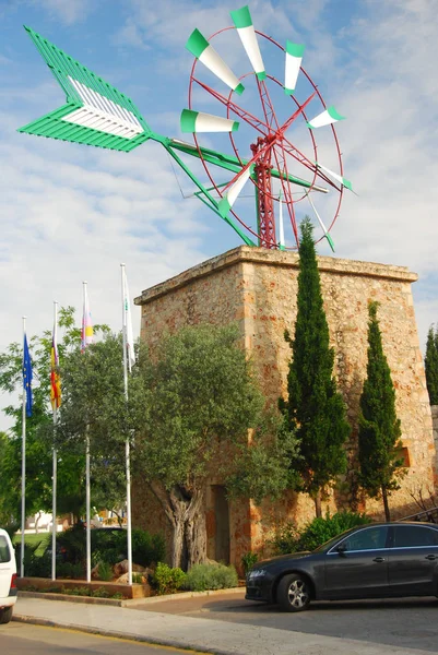 Windmolen Het Eiland Mallorca Spanje — Stockfoto