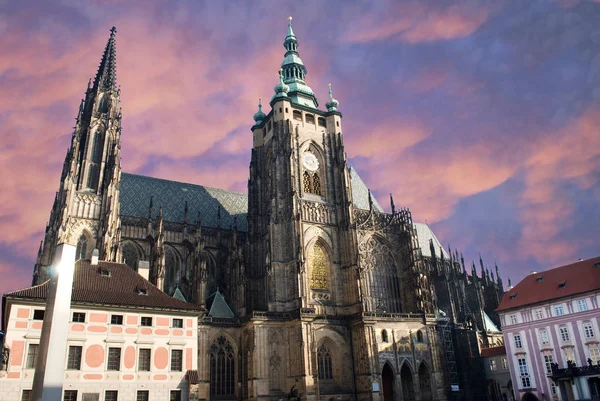 Święty Vitus Katedrala Praga — Zdjęcie stockowe