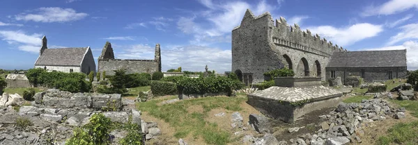 Las Ruinas Catedral Ardfert Condado Kerry República Irlanda Ardfert Fue — Foto de Stock