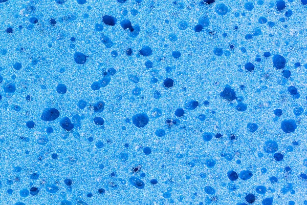 Κοντινό Πλάνο Μπλε Σφουγγάρι Υφή Φόντου — Φωτογραφία Αρχείου