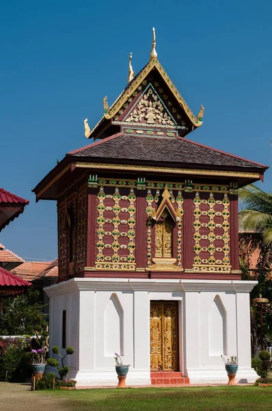 Tripitaka Wat Hua Kwang Nan Tayland — Stok fotoğraf