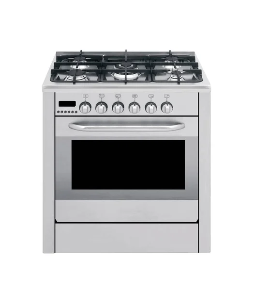 Gas Cooker Isolated White Background — Stock Photo, Image
