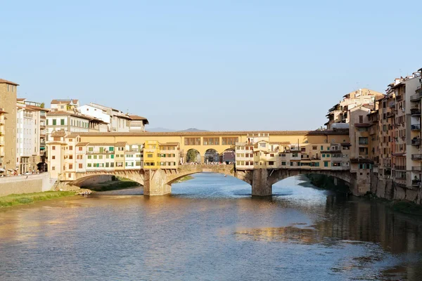 Bridge Ponte Vecchio Florence Italy — Stockfoto