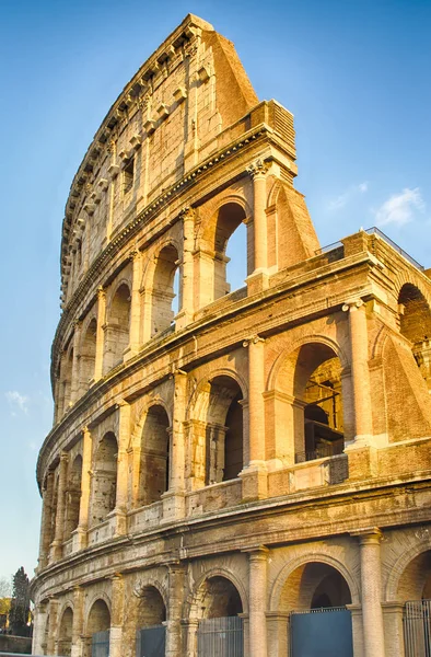 Buitenkant Van Het Colosseum Rome Januari 2015 — Stockfoto