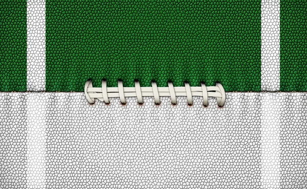 Digital Illustration Footballs Texture Laces Stripes Use Background Text Other — Stock Photo, Image