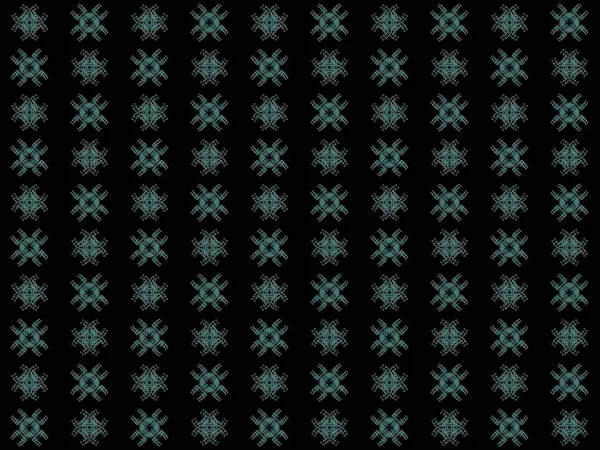 Textuur Met Rendering Abstracte Fractal Groen Patroon — Stockfoto