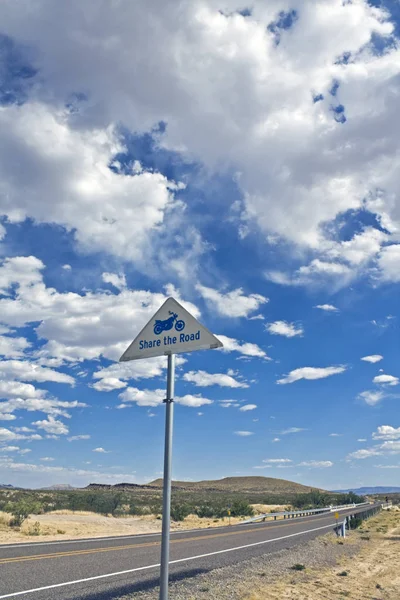 Ossza Meg Road Sign Texas — Stock Fotó