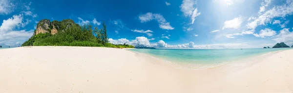 Vista Panorámica Del Lugar Una Mujer Tailandia Isla Poda — Foto de Stock