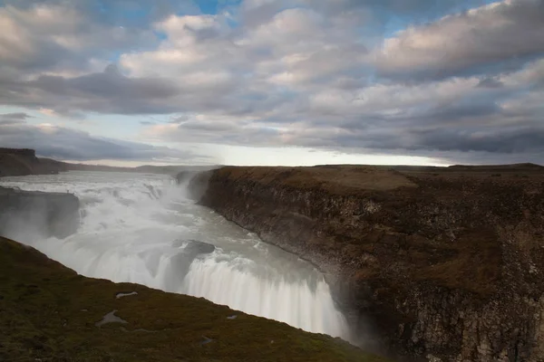 Lake Iceland Luminoso Tema Colorato Vivido — Foto Stock