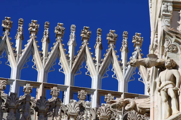 Duomo Milano Chiesa Cattedrale Gotica Milano — Foto Stock